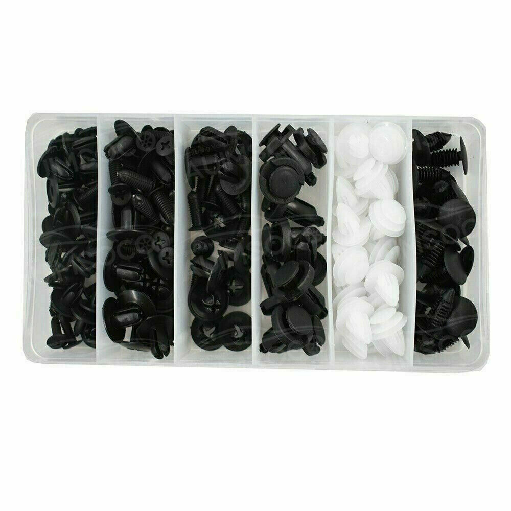 For Nissan Fixing Fastener Kit Bumper Fender Liner Push Retainer Clips 100XUS