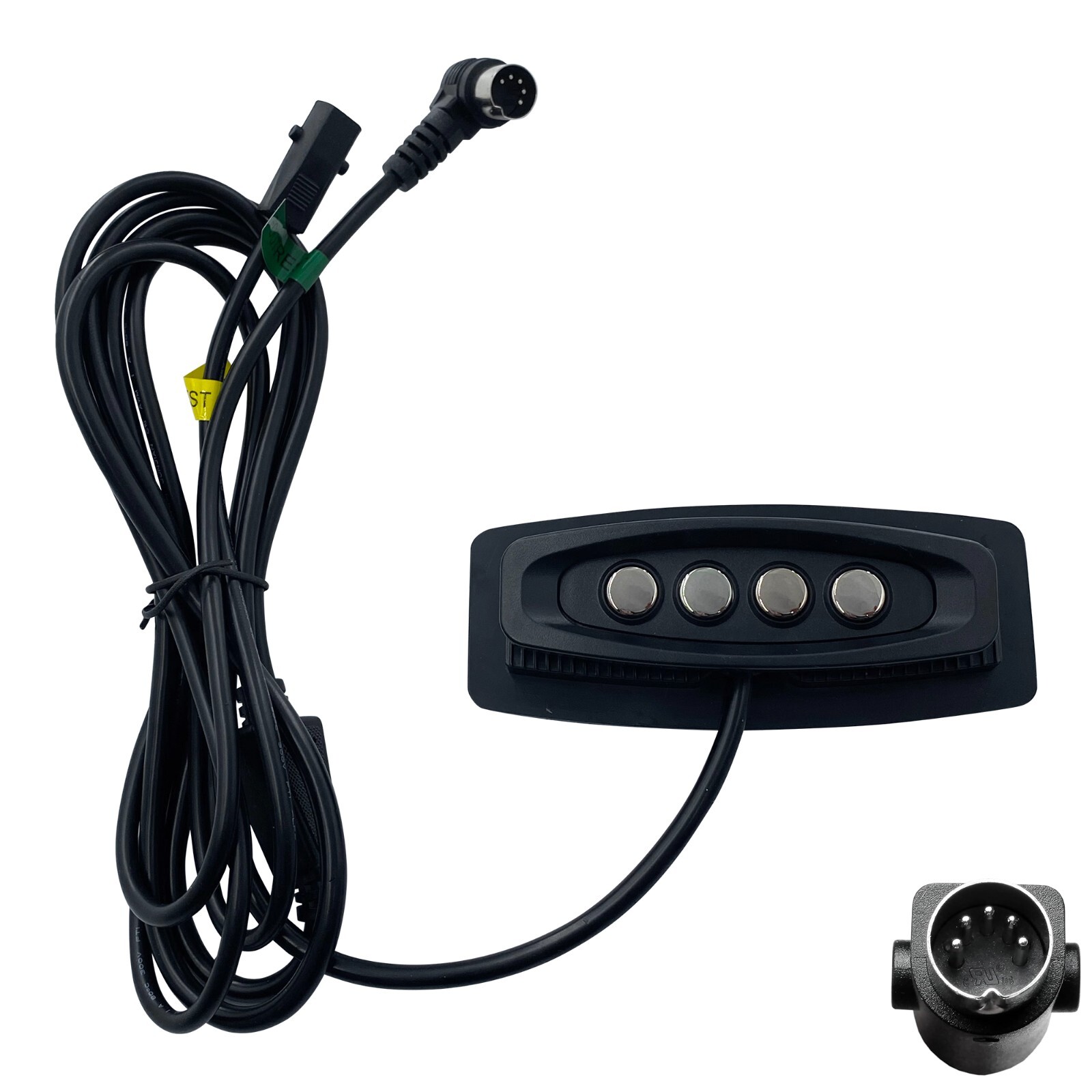 RMT WPS4C10073 Power Recliner 4 Button 5 Male Pin 2 Female Pin Switch Control