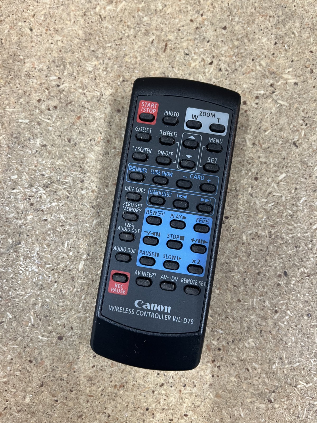 CANON WL-D79 Remote Control for ZR65 ZR70 ZR65MC OPTURA 10 20 30 Camcorder C91