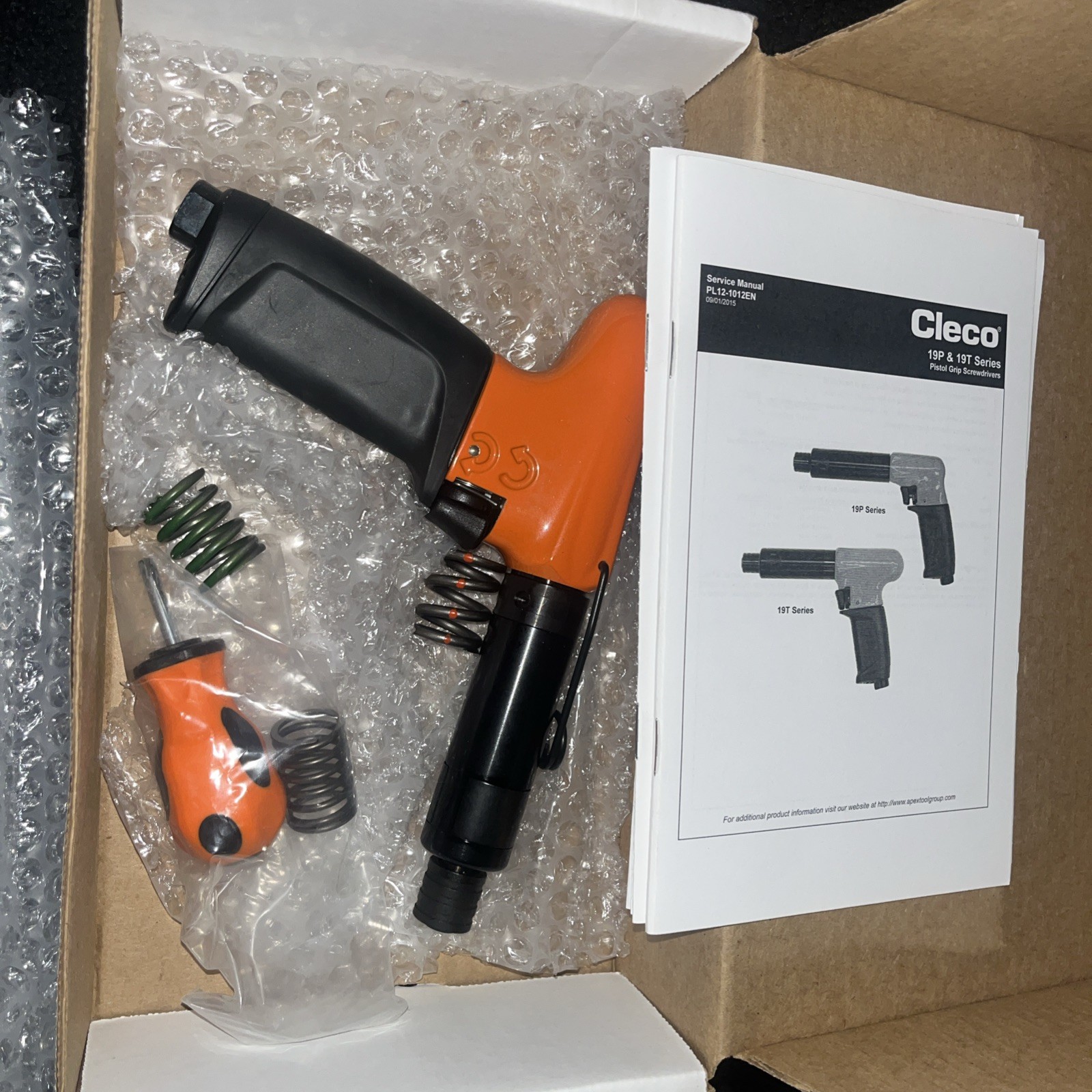 Cleco 19TTA04Q / 19P & 19T Series Pistol Grip Screwdriver Brand New