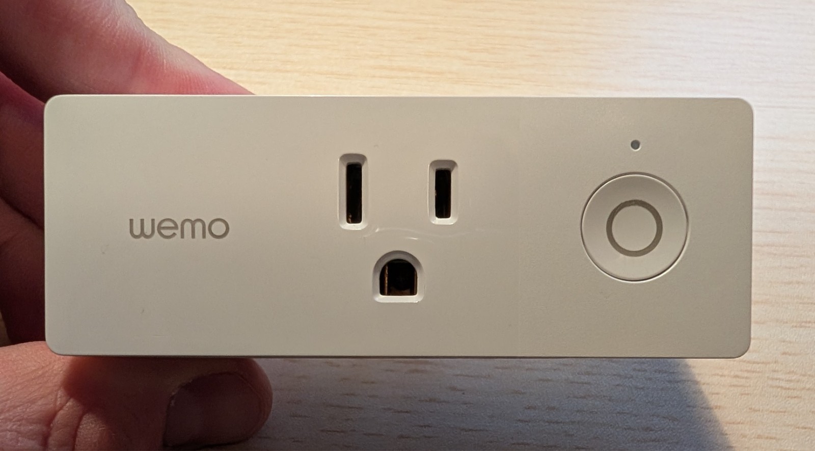 WeMo WiFi Enabled Mini Smart Plug - White (F7C063)