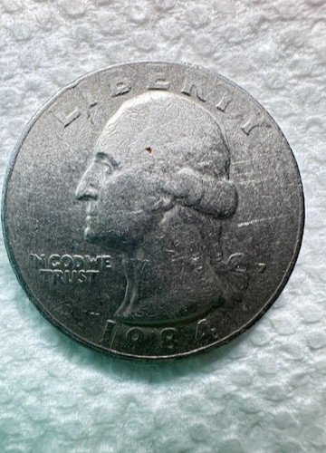 1984P Washington Quarter (VF) Filled Mint, DDR & DDO error's  See Pic's