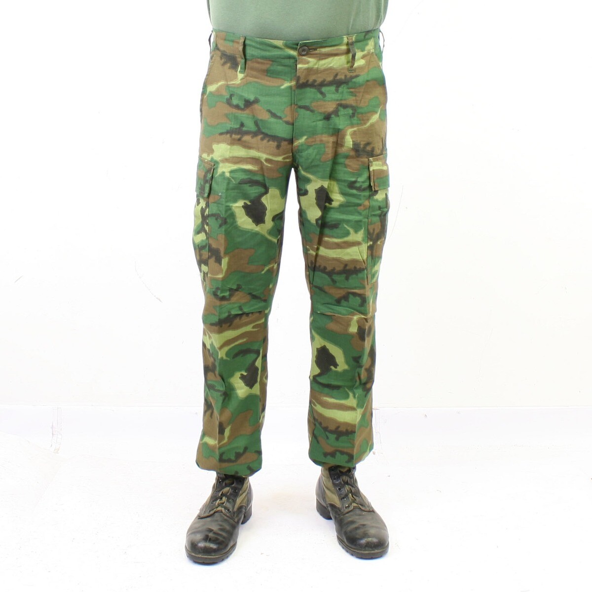 Replica US ERDL Camouflage Trousers With Blurred Edges AX151