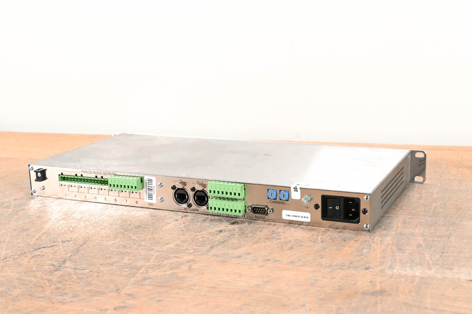 Digigram EtherSound ES8OUT TB Ethernet Audio Bridge CG01B1Q