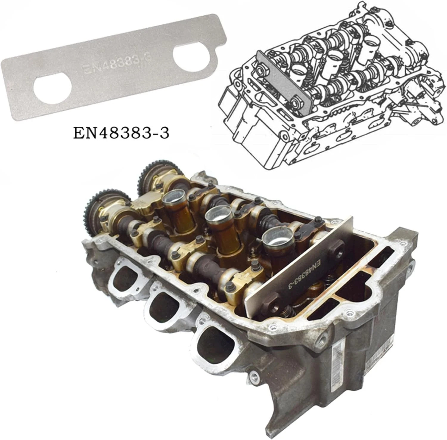 Camshaft Retaining and Alignment Timing Tool Kit, Compatible with GM GMC Cadi...