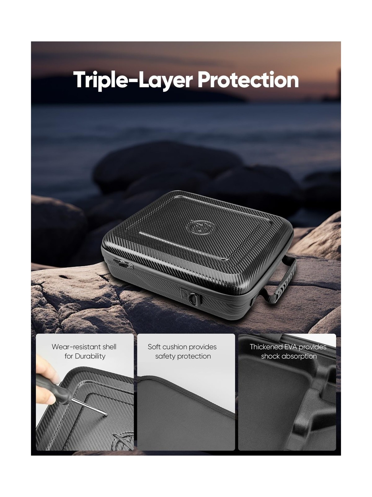 Powerlot Zero Starlink Mini Case, Waterproof and Wear-Resistan, Protective Co...