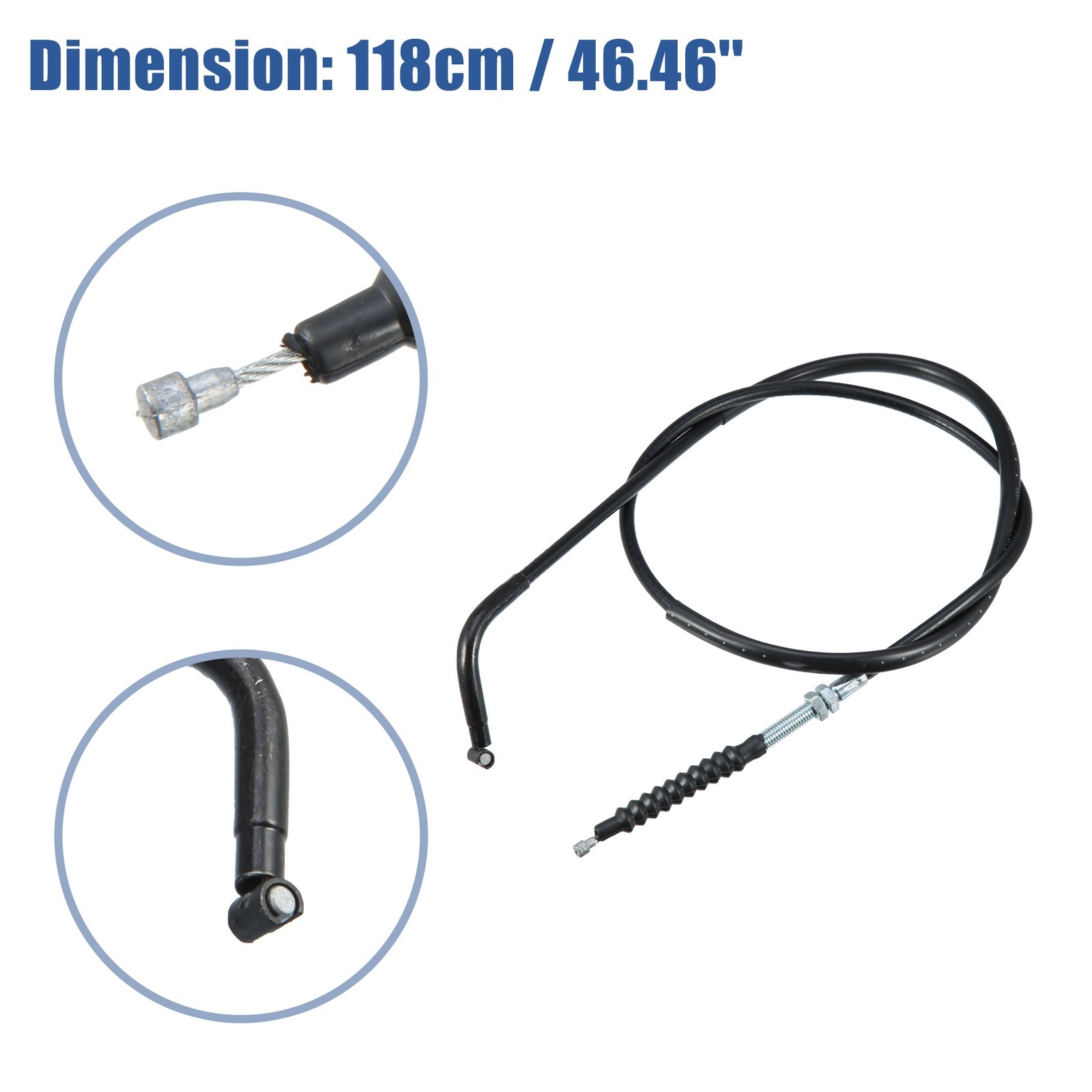 Tusk Clutch Cable Fits KAWASAKI KLR650 1987-2007 1264540047