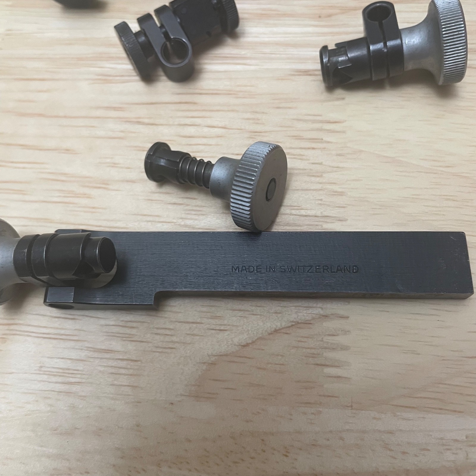 Alina Compac Geneve Universal Test Indicator Holder and Attachments