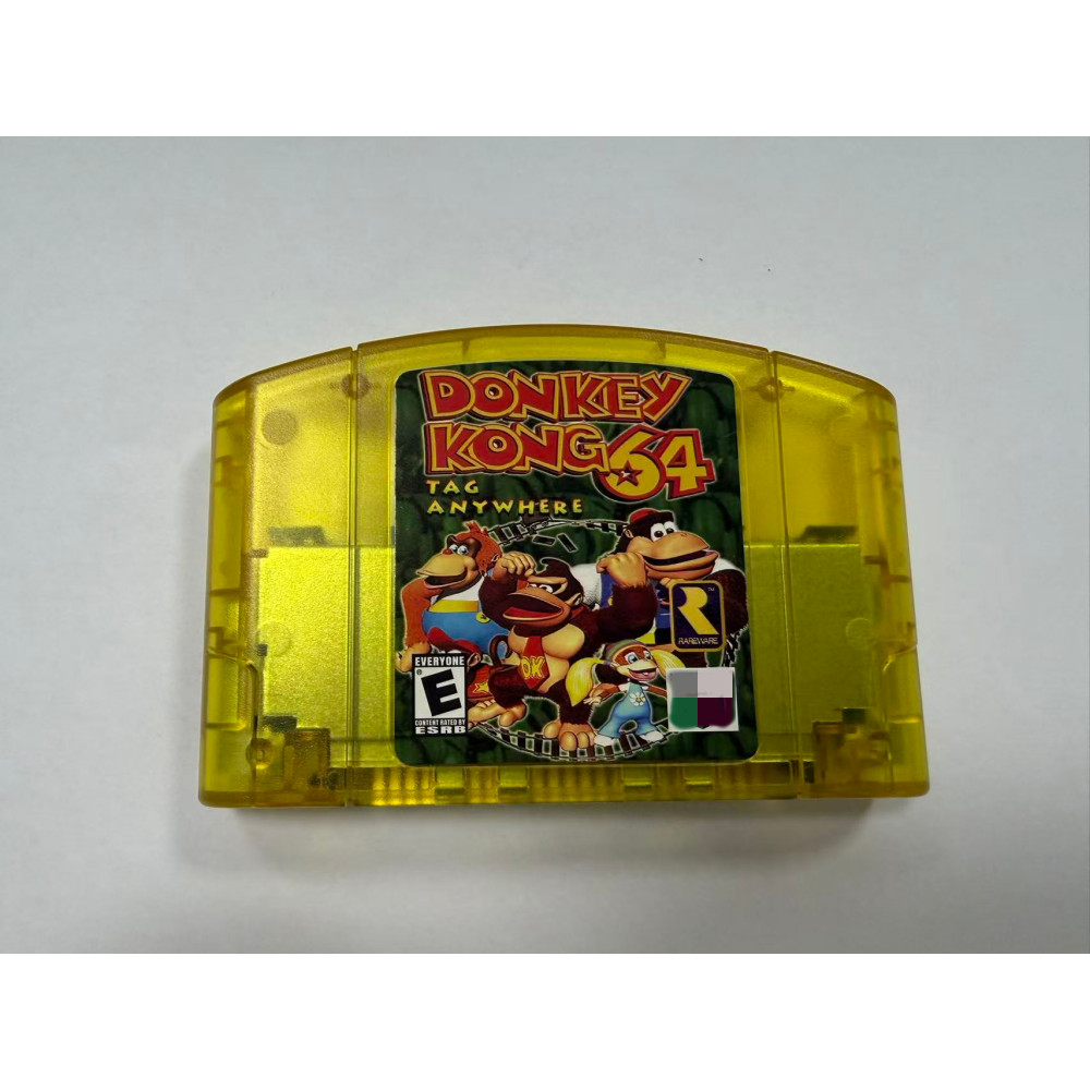 N64 Game US Version of Donkey Kong 64 Tag Anywhere,for Nintendo 64 Console