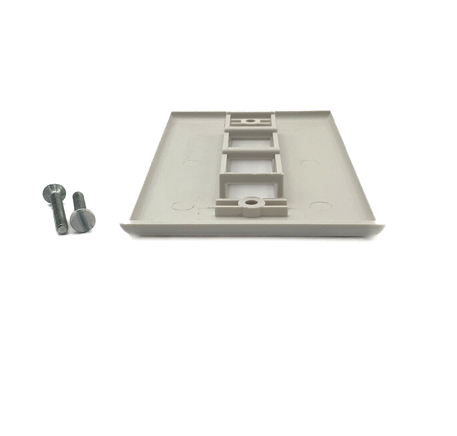 Wall Plate E201216 Communication Circuit Accessory Keystone Triple Blank