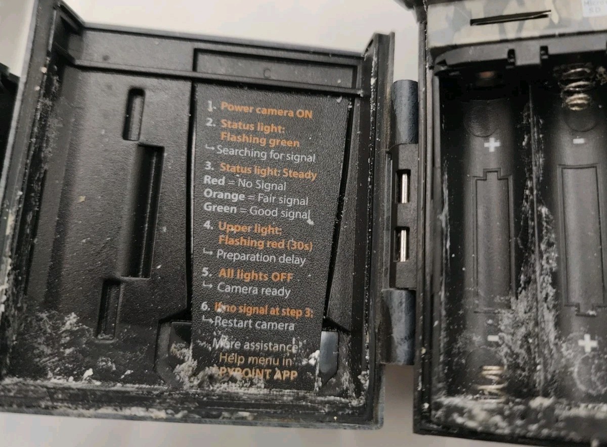SPYPOINT LINK-MICRO-LTE-V Cellular Trail Camera Untested....