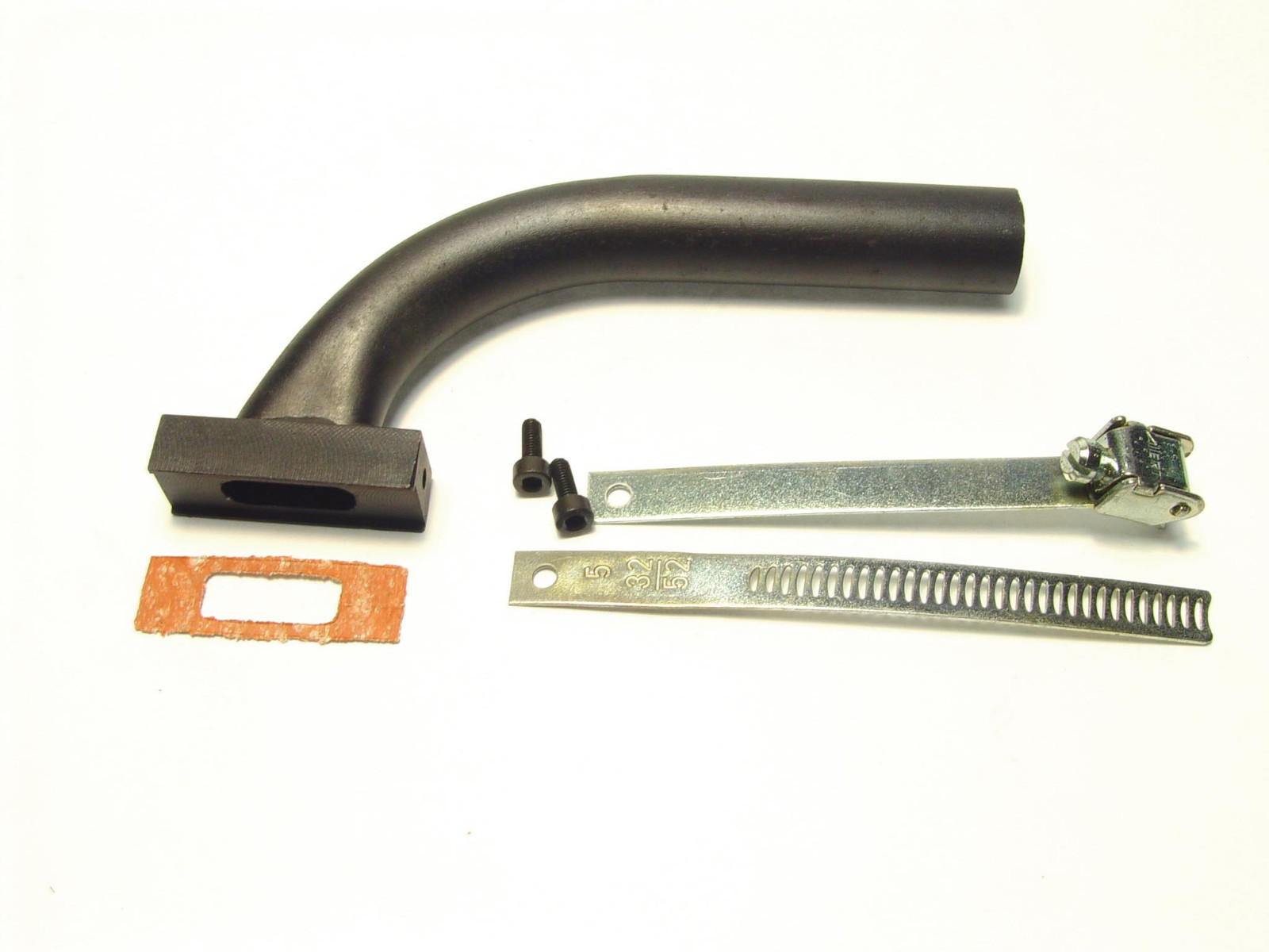 Mecoa Black Aluminum HP Normal Header with Mounting Straps #66111083