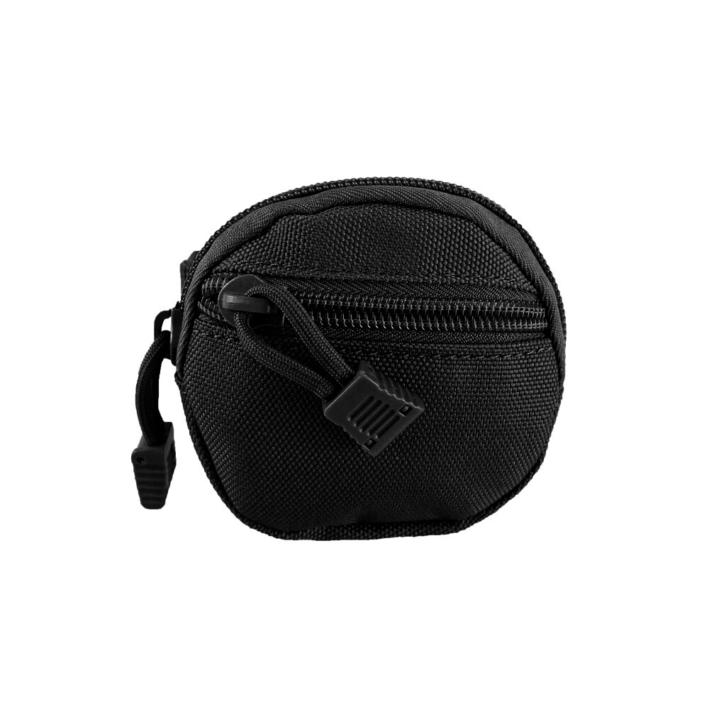 Tactical EDC Molle Organizer Rounded Mini Coin Bag Key Pouch Belt Bag Pouch