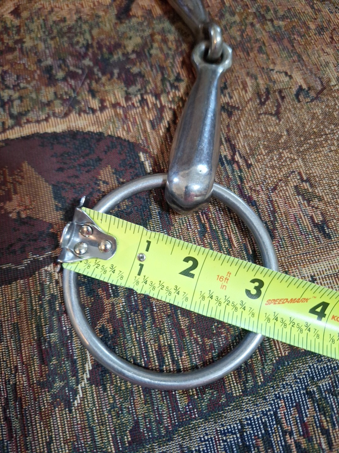 Hollow Mouth Loose Ring Snaffle Bit Fat 5 1/2"
