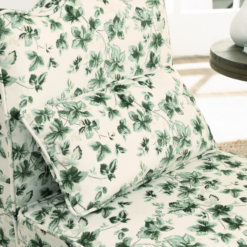 Flannel single dining chair with soft seat cushion and backrest, DJYC1