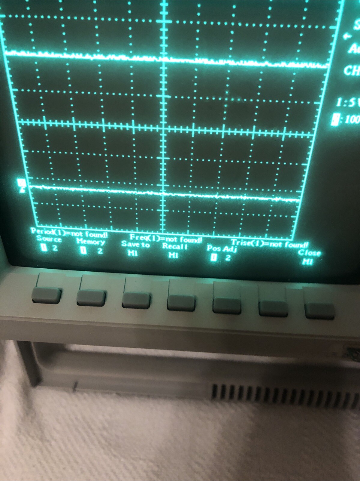 GW INSTEK GDS-830 DIGITIZING OSCILLSCOPE 100MHz Plz Read