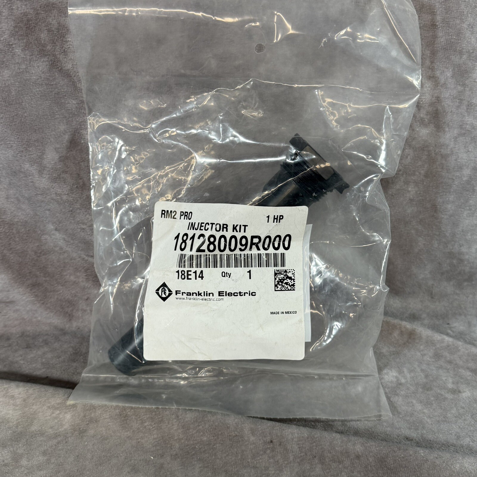 Franklin Electric 18128009R000 Injector Kit, RM2 1 HP Pro Series, 18E14 New