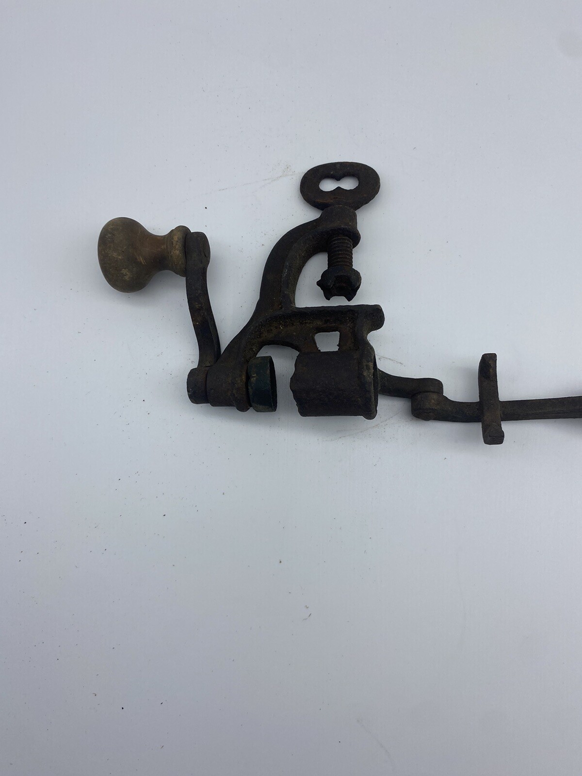 Vintage Early 1900s Cast Iron Bullet Shell Cartridge Reloading Press