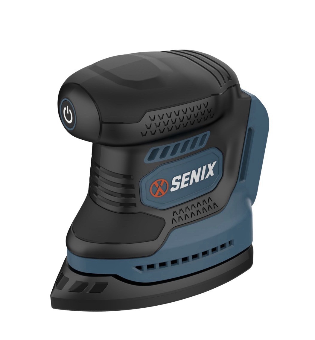 SENIX 20V Cordless Detail Sander,Electric Hand-Sander With 11,000 OPM