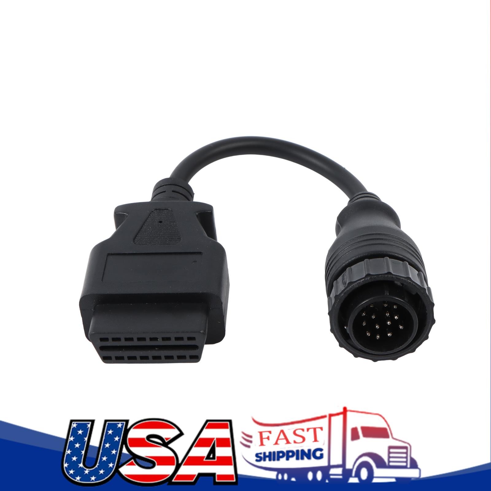 14Pin Diagnostic Adapter Cable for Volvo Excavator Truck Vocom Connector 9993832