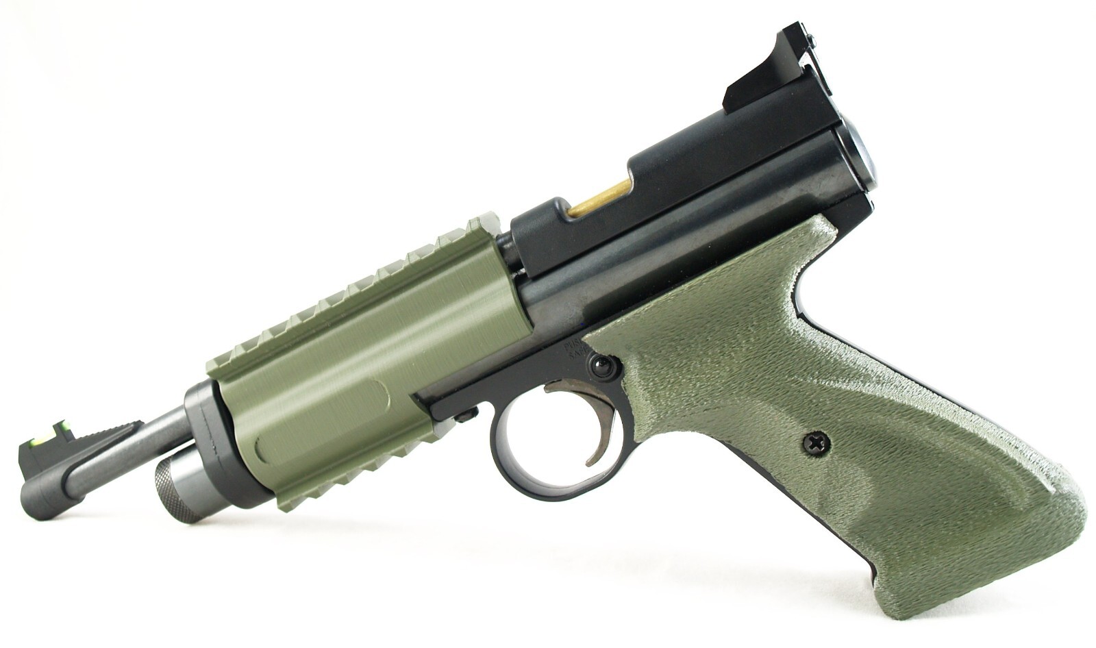 Crosman 2240 Grips Dual Rail Kit Right Hand Target Grip Picatinny 20mm OD Green