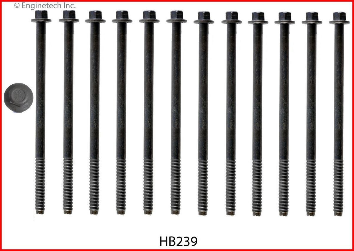 Head Bolt Set for Ford 6.8L 415 SOHC 30V - 2 Sets Required