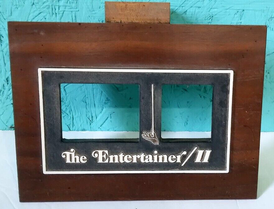 The Entertainer 1975 Kimball Swinger II Organ Wooden Button Cluster Piece-S4