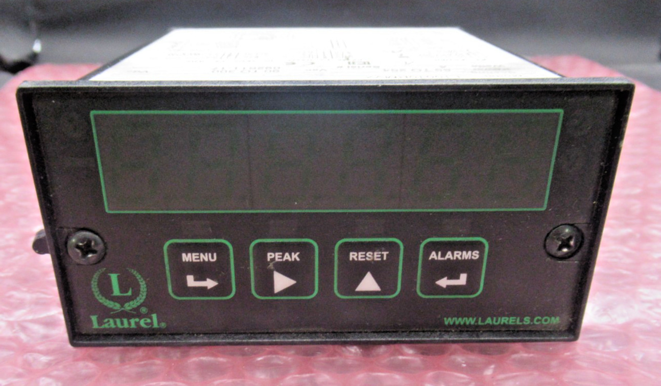 Laurel Electronics L10010RMV2 DIN Digital Panel Meter 85-264VAC, 90-300VDC *NEW*
