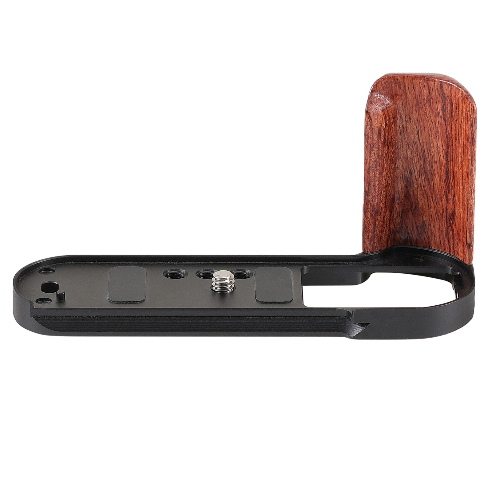 Wooden L-Bracket Grip with Quick Release Plate for Fujifilm X-T50 Camera Arca