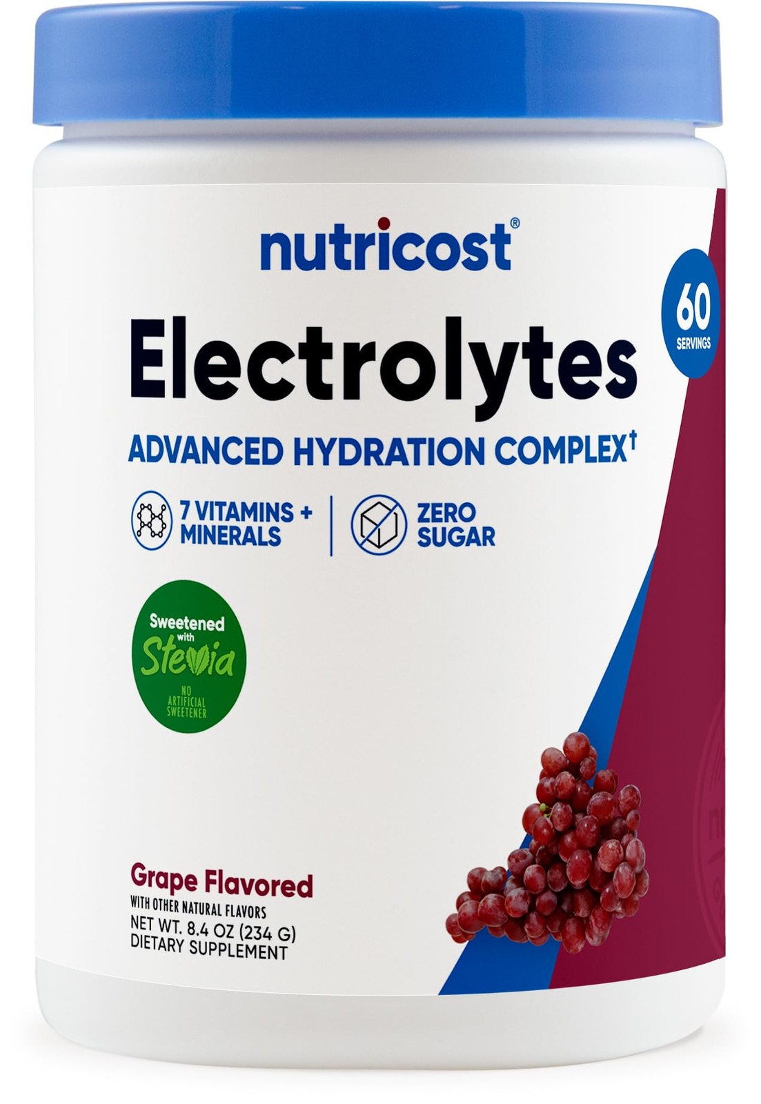 Nutricost Electrolyte Complex Powder (60 Servings, 8.4 Ounce (Pack of 1)