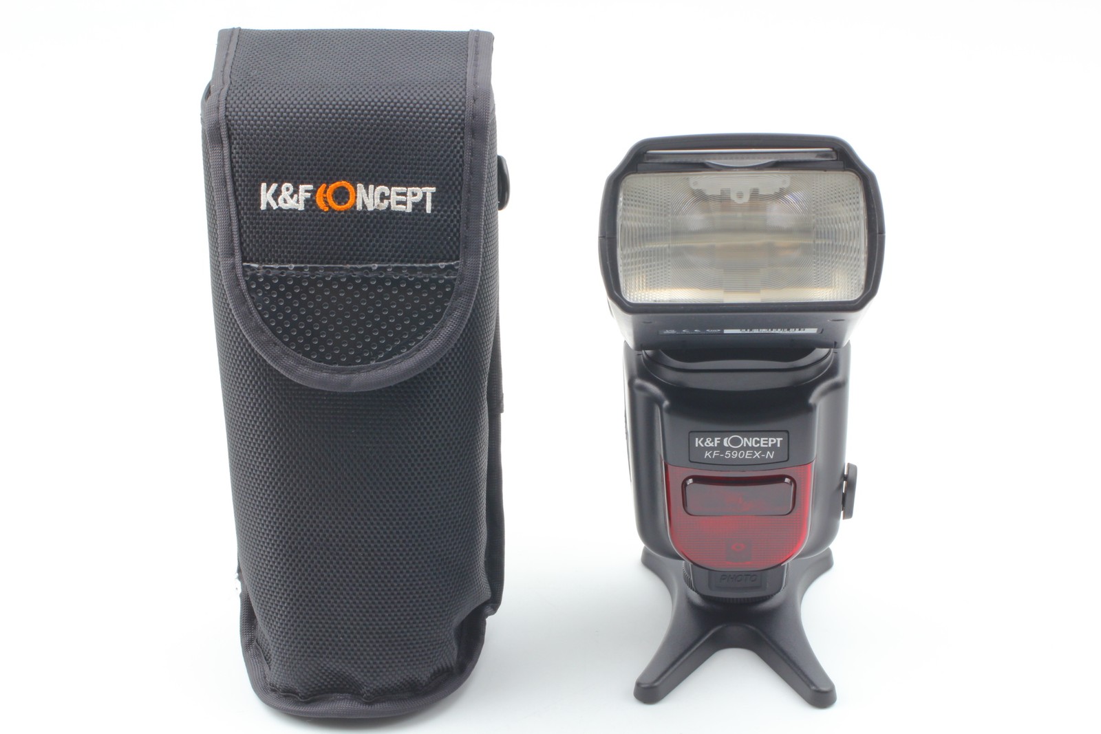 [MINT W/ Case] K&F Concept KF-590EX-N For Nikon Film camera Flash From JAPAN
