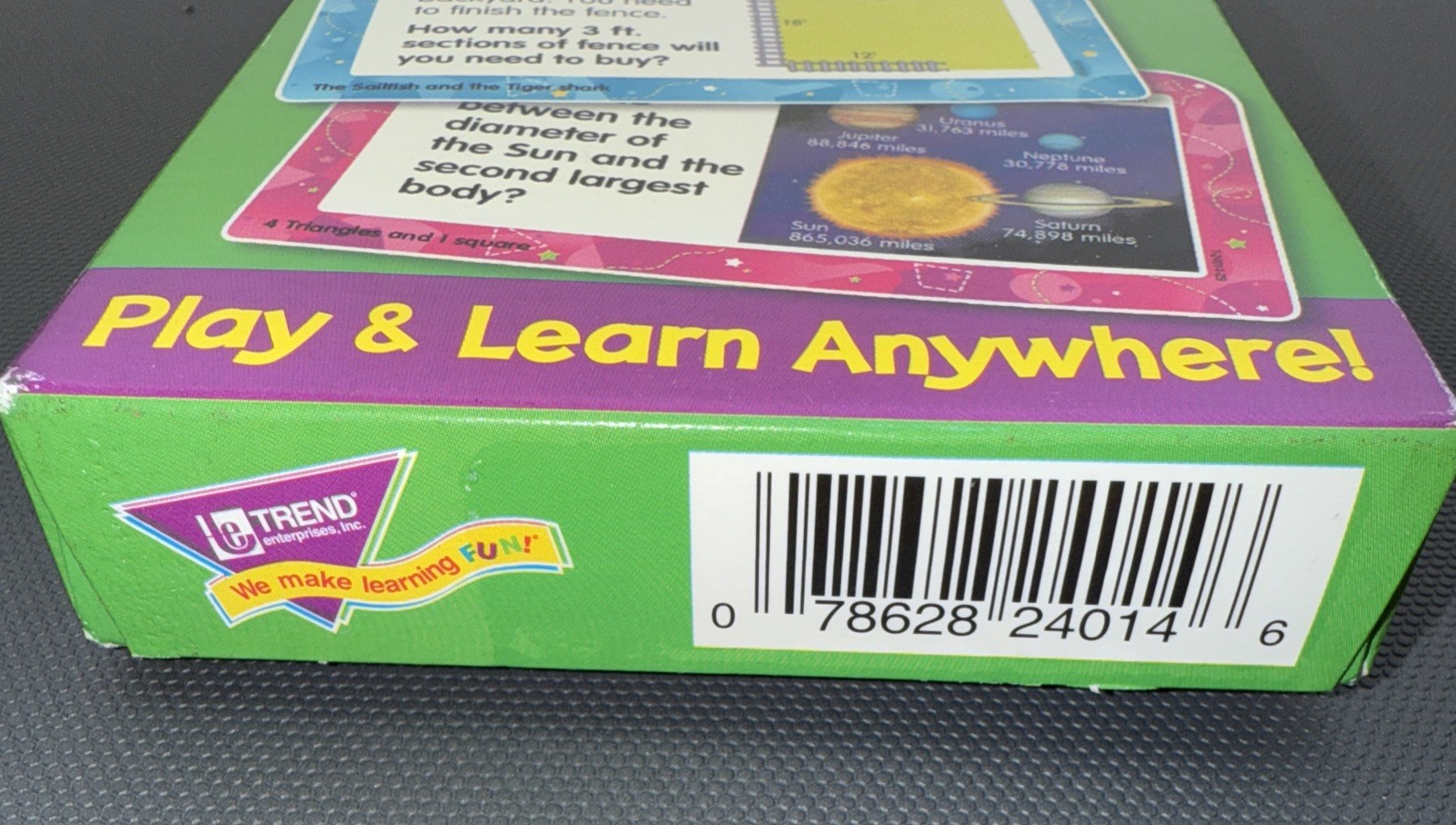 TREND Test Prep Math Word Problems Challenge Cards Grades 4-6