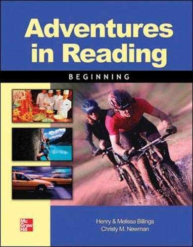 Adventures in Reading Beg - Paperback, by Billings Henry; Billings - Very Good