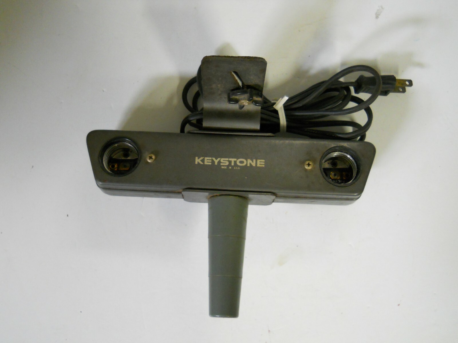Vtg Keystone Exposure For Indoor Color Movies Dual Light E23714 Tested & Works