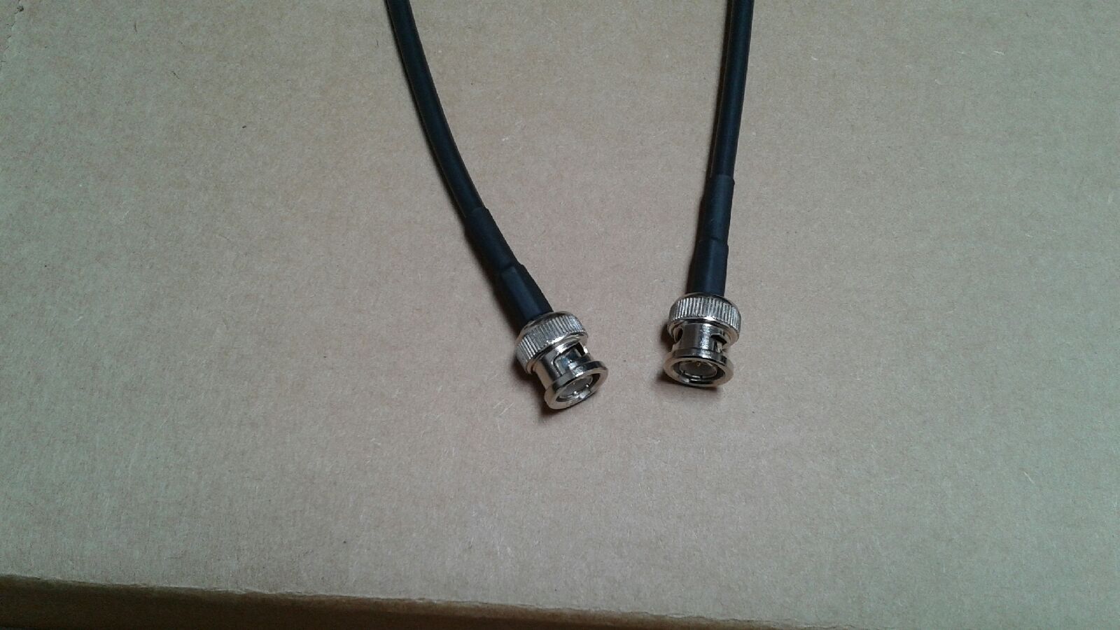 US MADE  RG-58  jumper Coaxial Cable BNC Male to BNC Male, 10 ft.  (50ohm)