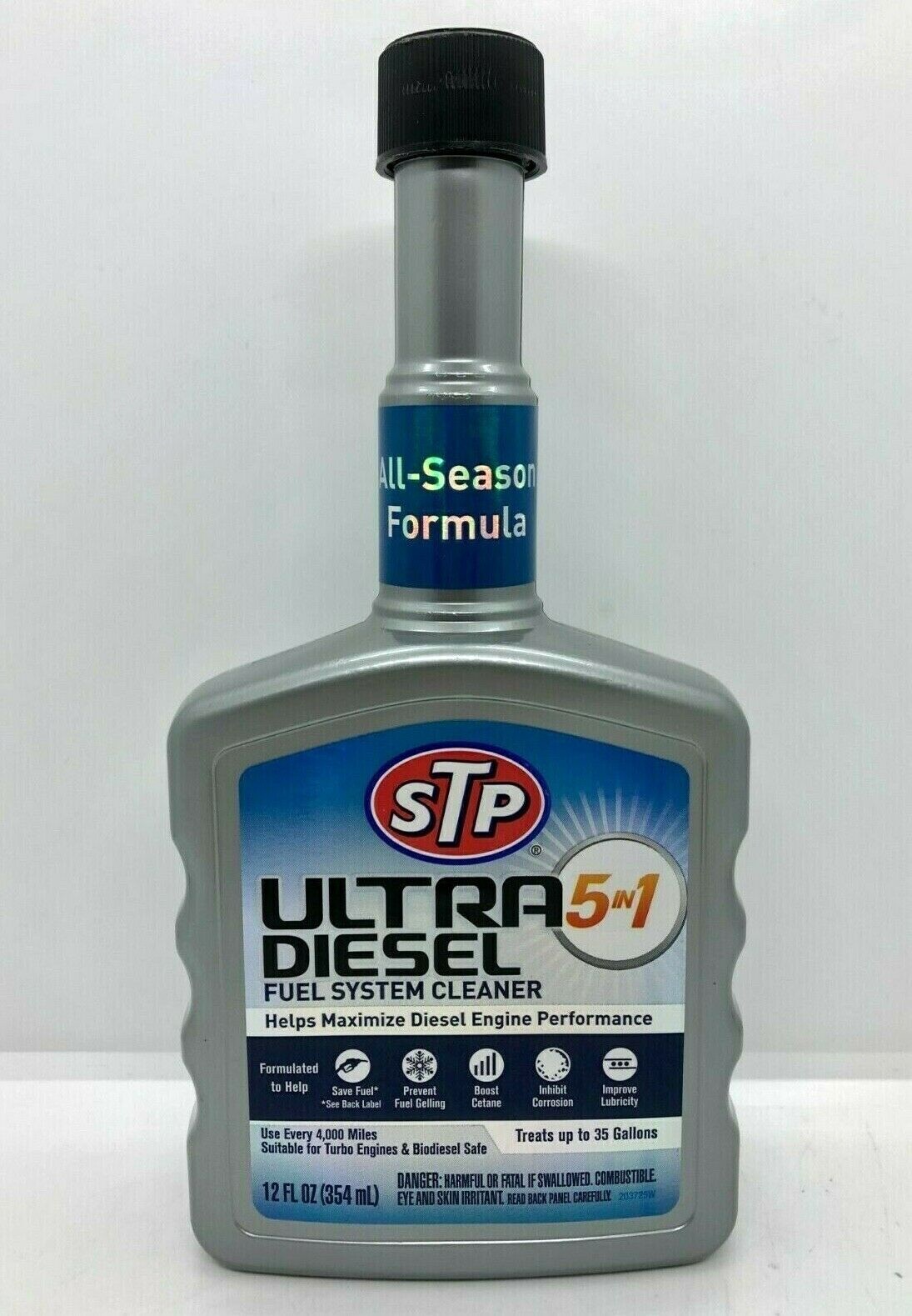 LOT OF 2 - STP Diesel Fuel System Cleaner Ultra 5-in-1 All Season FREE SHIP c