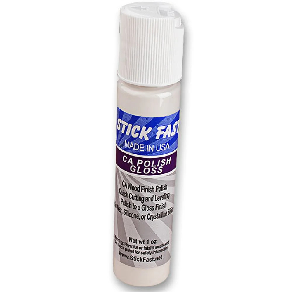 Stick Fast CA Wood Polish, 1 oz. Gloss