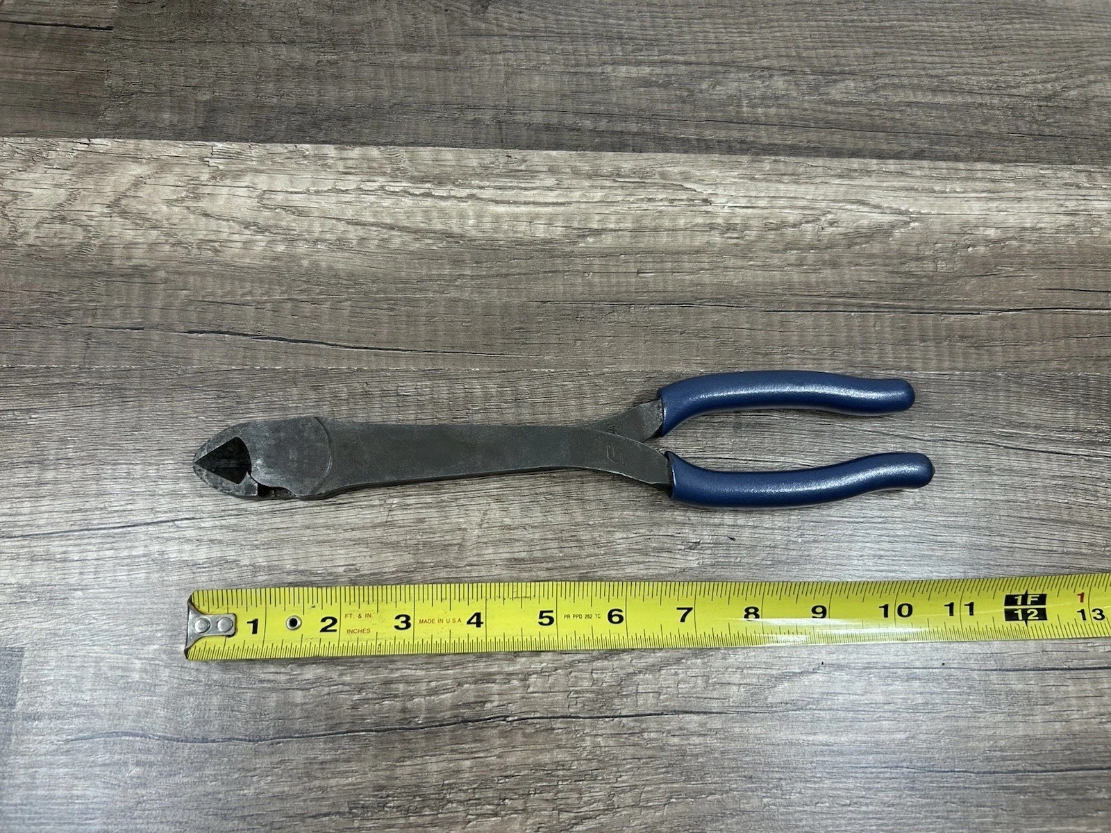 Snap-on Tools USA POWER BLUE 11" VectorEdge Heavy-Duty Diagonal Cutter 312CF
