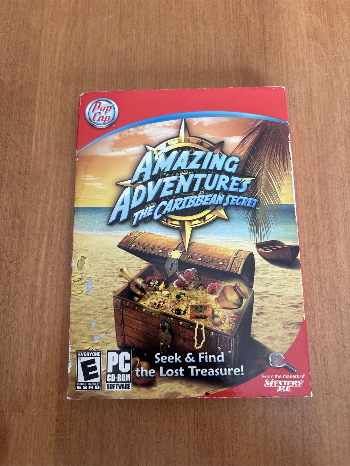 PopCap Amazing Adventures The Caribbean Secret Seek & Find PC Game CD-ROM