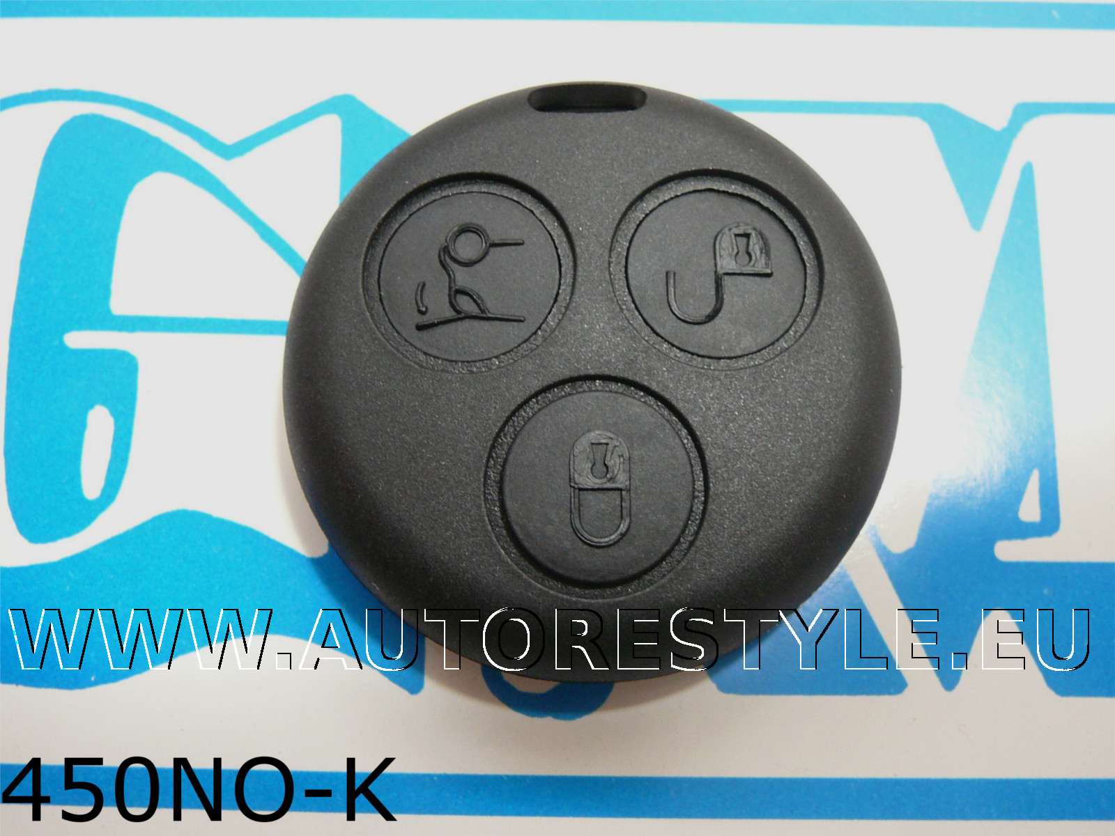Cover and buttons intelligent Fortwo 450 3 for remote control USA your key -