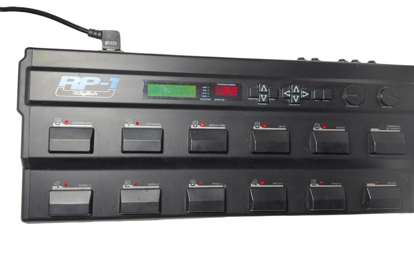 DigiTech RP-1 Guitar Multi-Effects Processor Vintage 1992 Pedalboard
