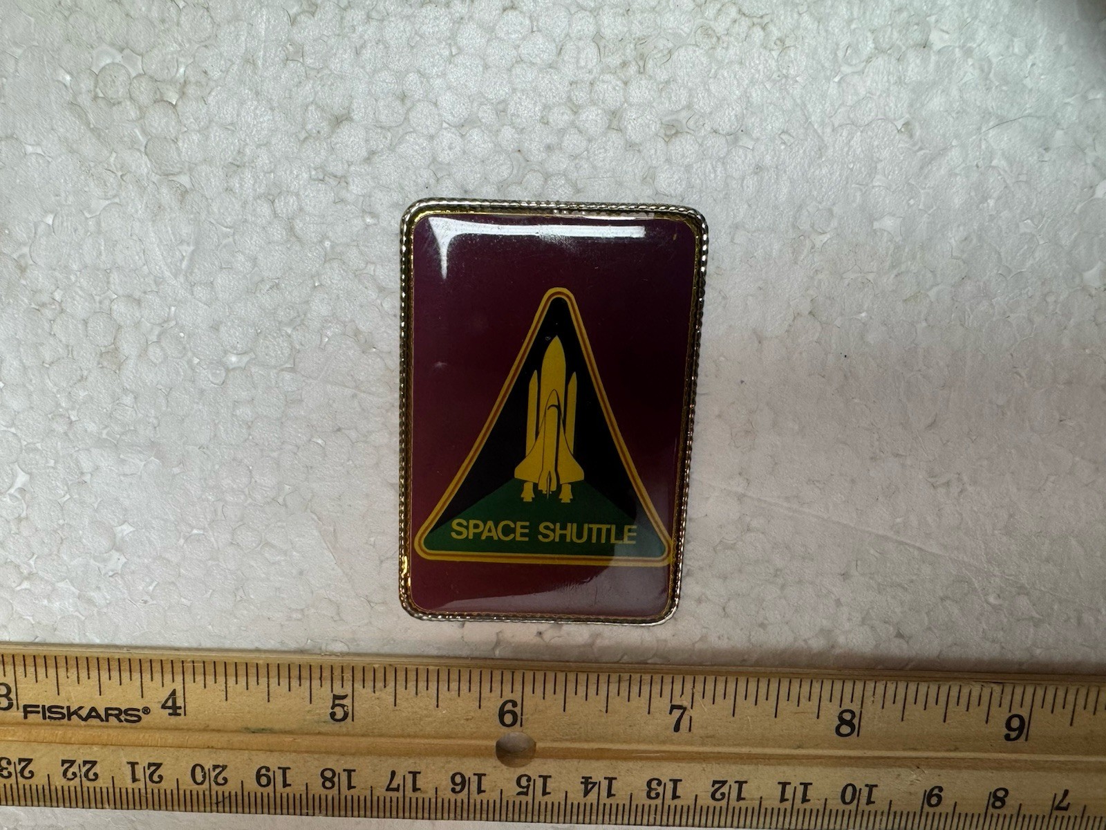 Vintage NASA Space Shuttle Souvenir Medallion