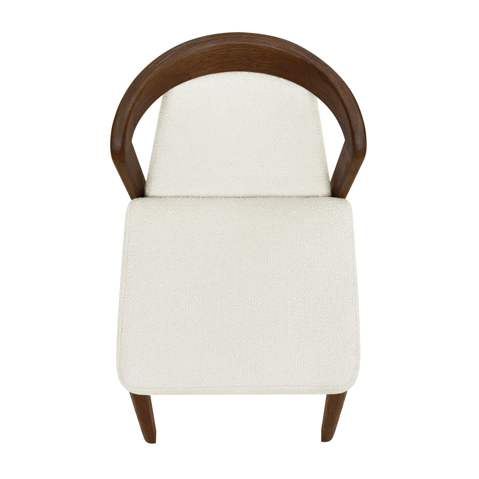Upholstered Backrest Armless Dining Chairs