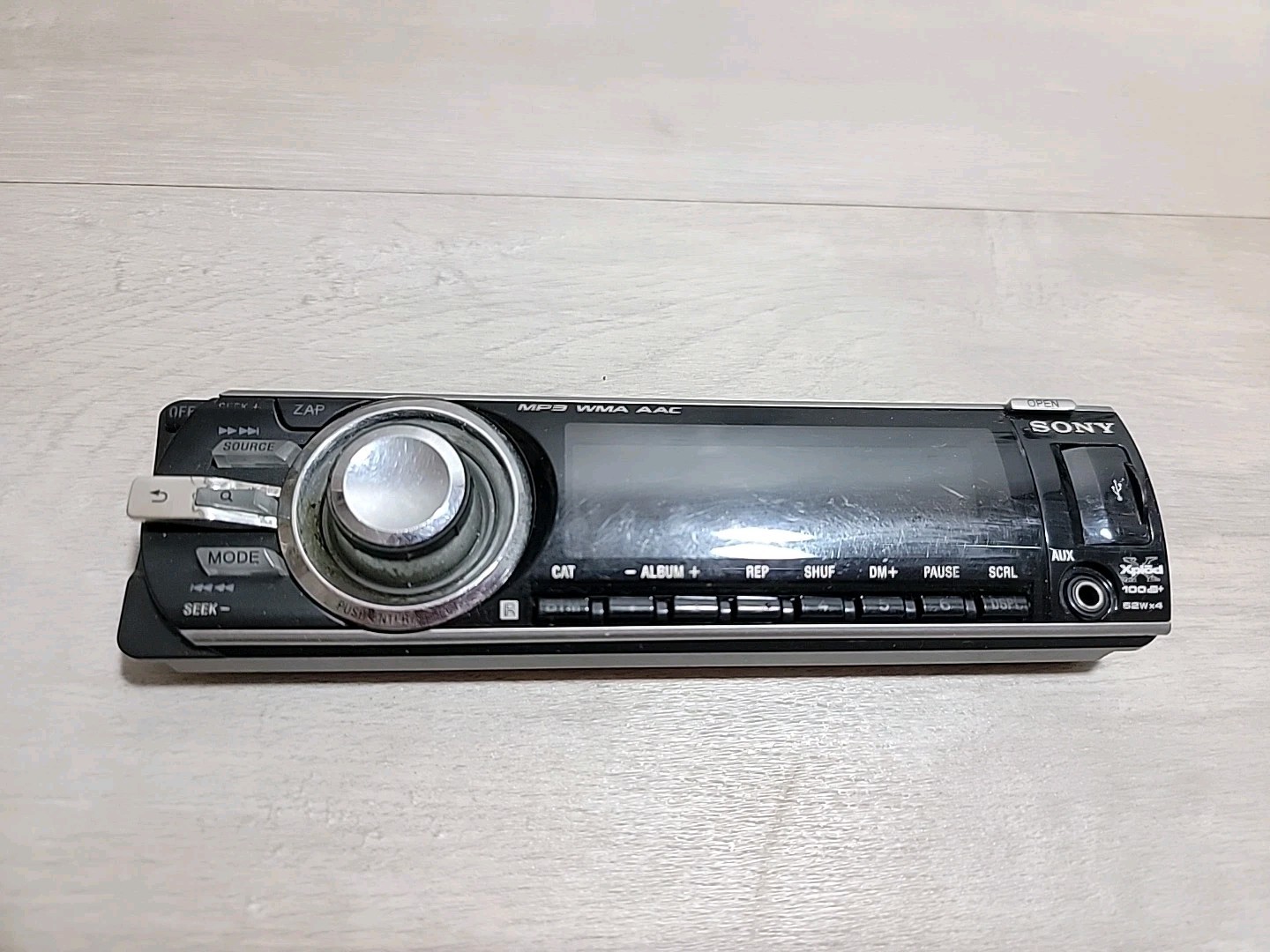 Sony CDX-GT630UI Replacement Faceplate