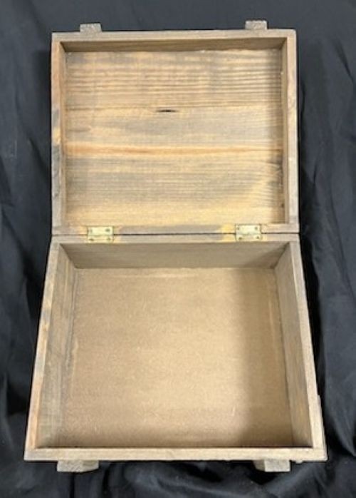 Decorative Wood Nautical Theme Keepsake Box