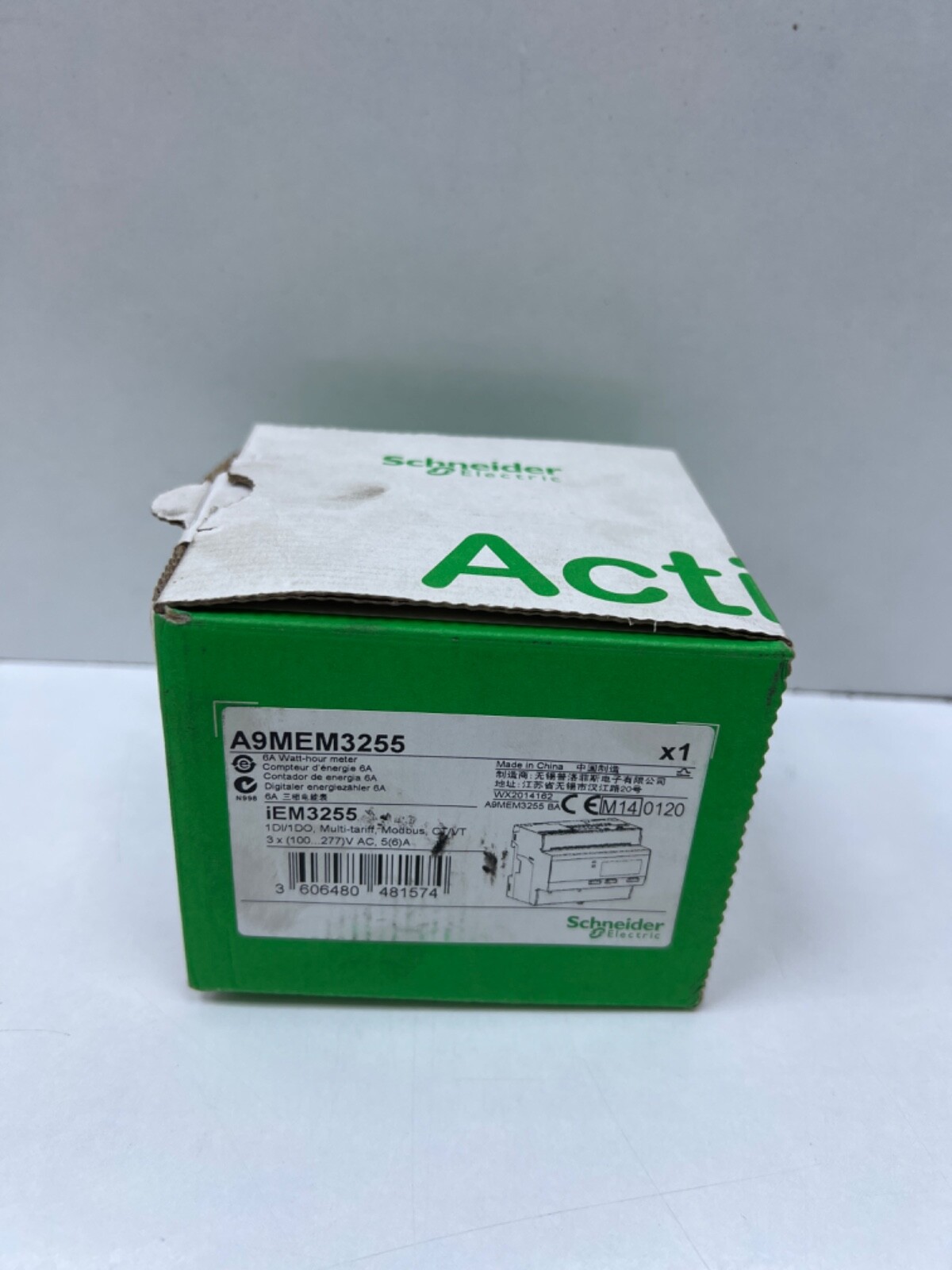 Schneider A9MEM3255 iEM3255 Watt-hour meter 6A