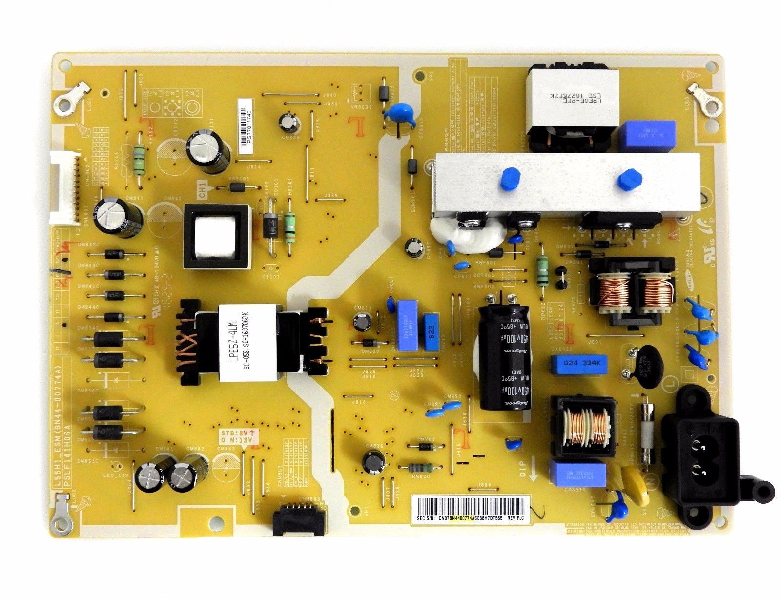 Samsung UN55H6203AF Power Supply Board BN44-00774A