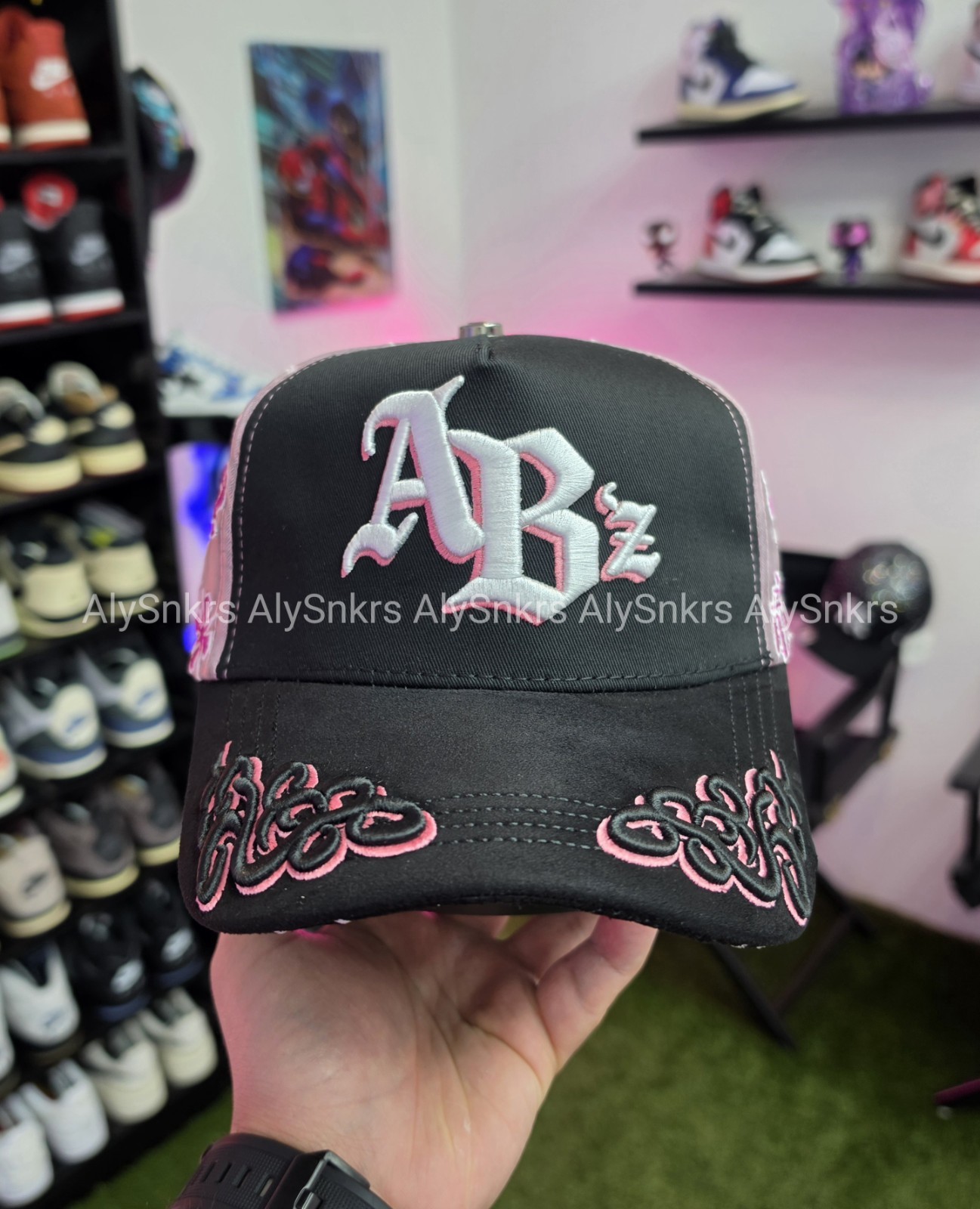 BÁEZ HAT X SHIFU AB'Zz F&F🐉PINK LIMITED EDITION ✅️ BRAND NEW - FAST SHIPPING