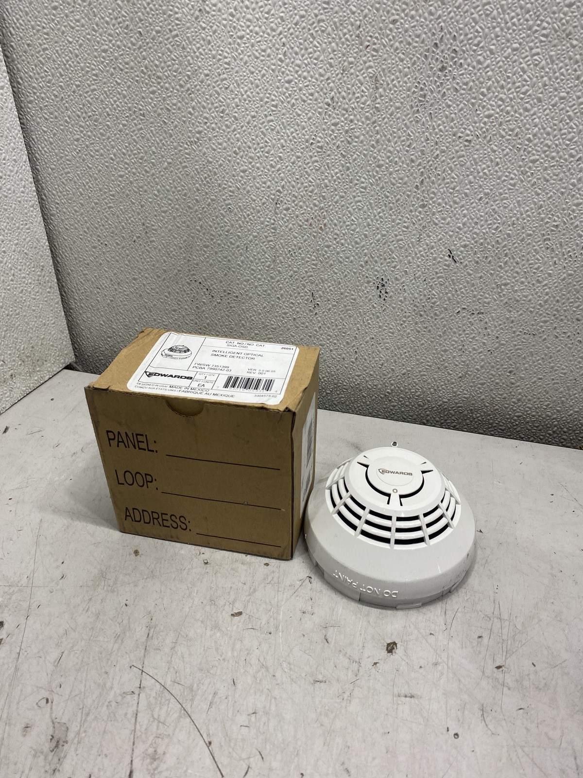 Edwards SIGA-OSD Smoke Detector