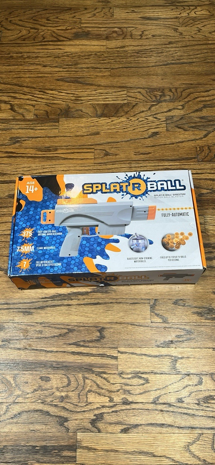 Splat R Ball SRB375M Water Bead Blaster Gun Toy Fully Automatic, NIB, Brand New